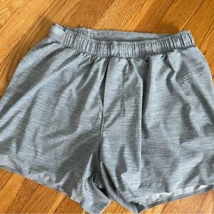 Lululemon Athletica Heather Gray Shorts